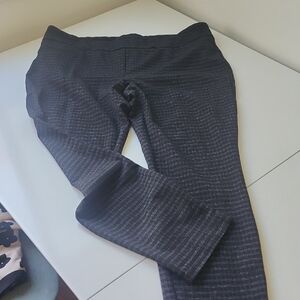 Vintage Dalia Black and White Checked Pants